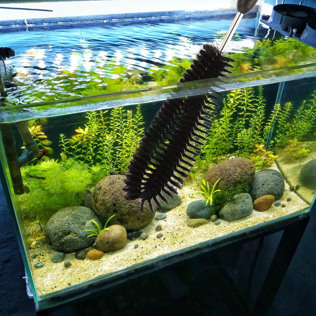 Fish Tank Cleaning Tools, Aquarium Gravel Brush