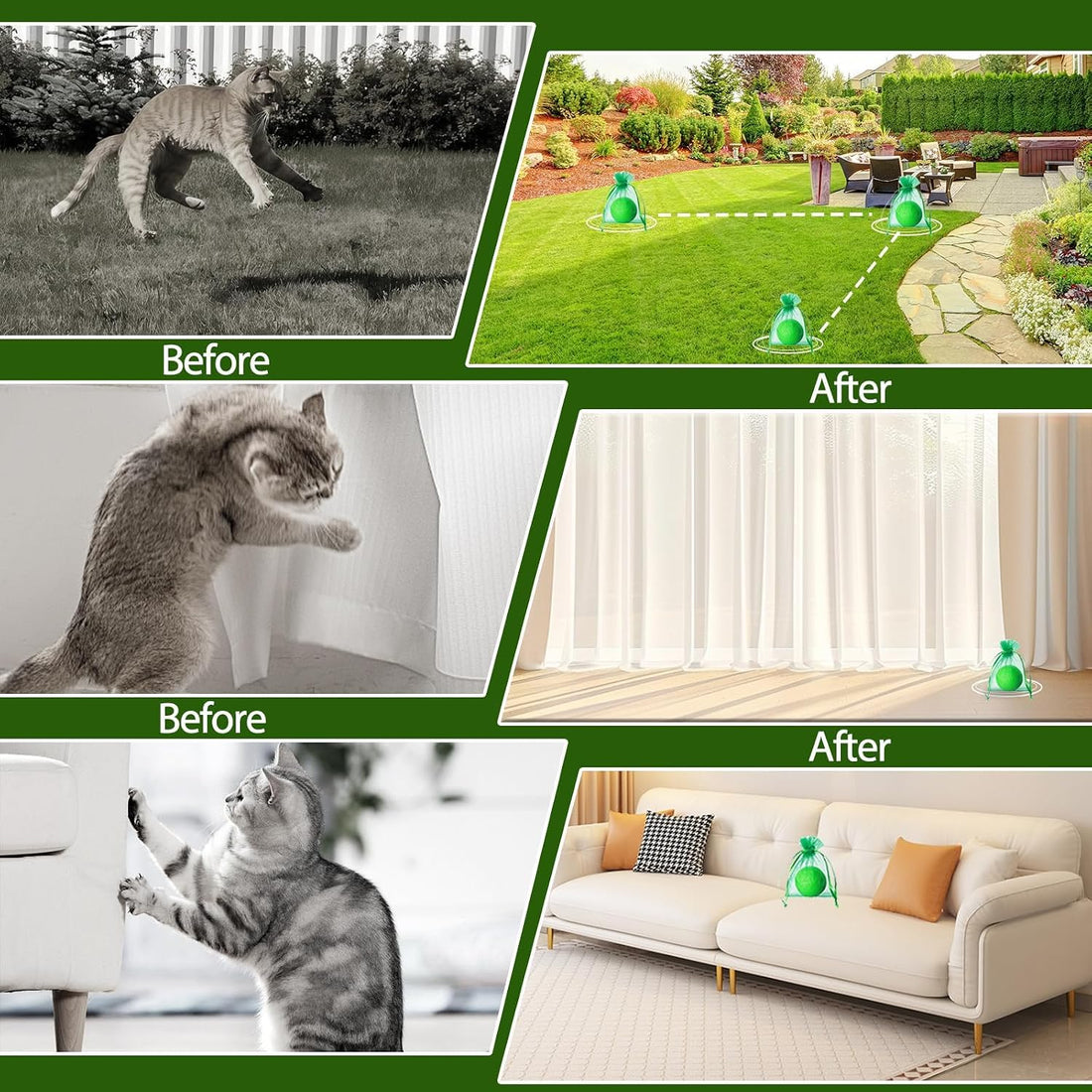 Cat Deterrent Outdoor & Indoor
