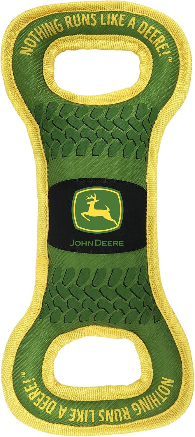 JohnDeere Goat Plush Toy for Dogs and Cats with Squeaker