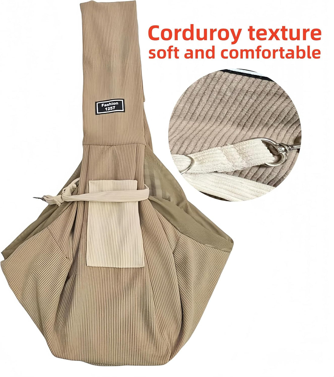 Portable Soft Sling Pet Carrier Bag for Small Dog &Cat
