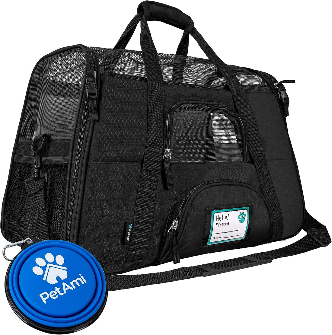 PetAmi Airline Approved Pet Carrier Cats & Small Dogs, Small