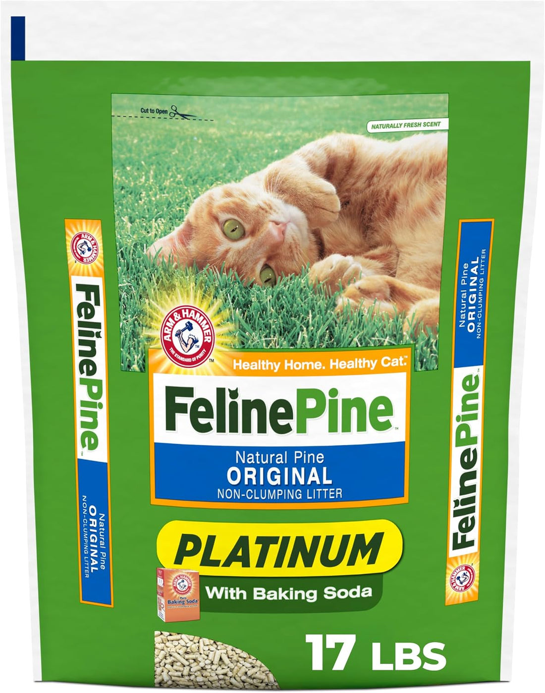 Feline Pine Platinum Non-Clumping Cat Litter