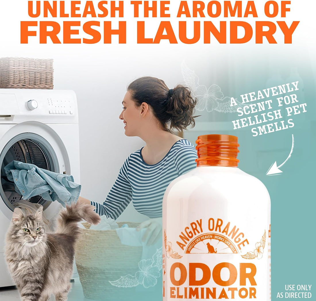 Angry Orange Pet Odor Eliminator Spray