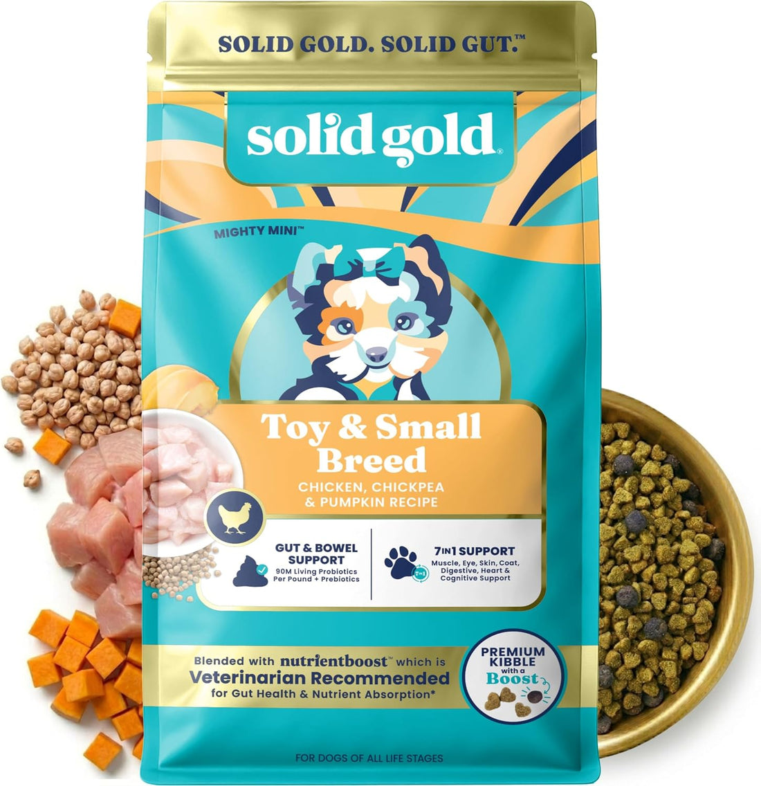 Solid Gold Small Breed Chicken Dry Dog Food, Grain Free