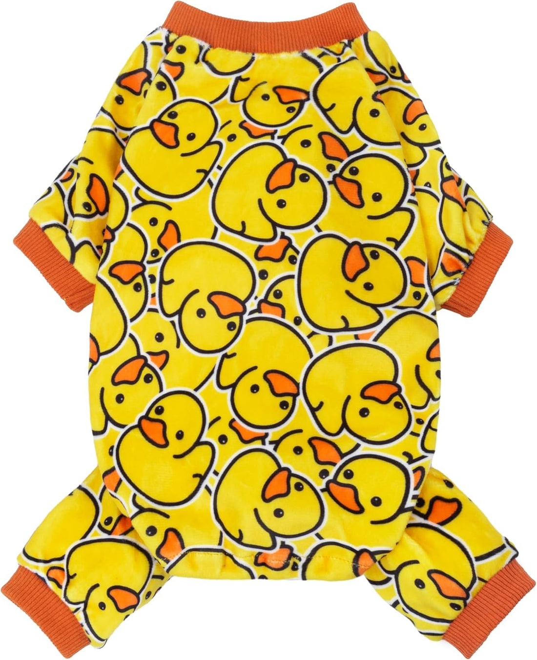 Fitwarm Funny Duck Dog Pajamas, Dog Winter Clothes for Small Dogs Girl