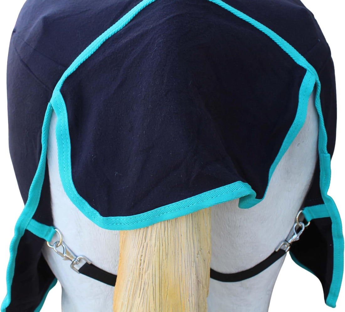 Challenger Horse Sheet Polar Fleece Cooler Exercise Blanket Wicks