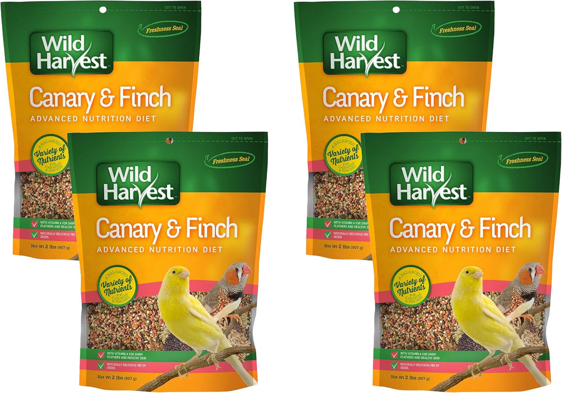 Wild Harvest Advanced Nutrition Bird Food For Canary & Finch, 2 lbs