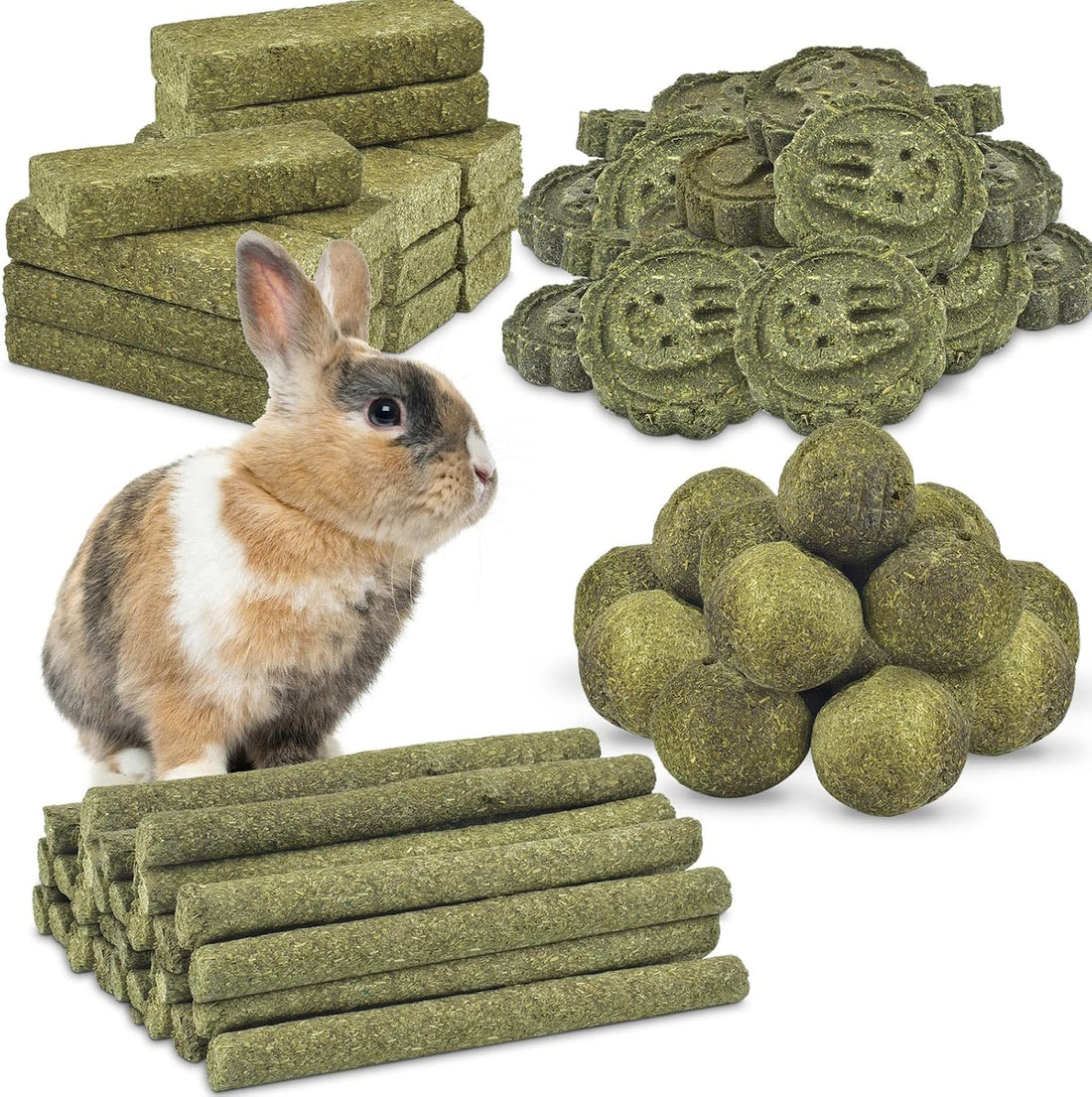 ERKOON 25Pcs Bunny Chew Toys