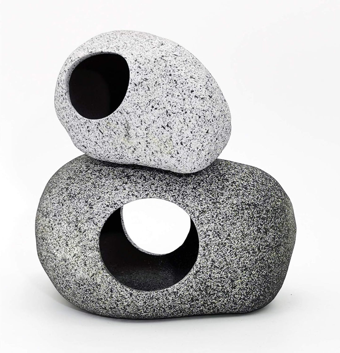 Aquarium Decorations Rock,Stackable Fish Tank Decor Cave