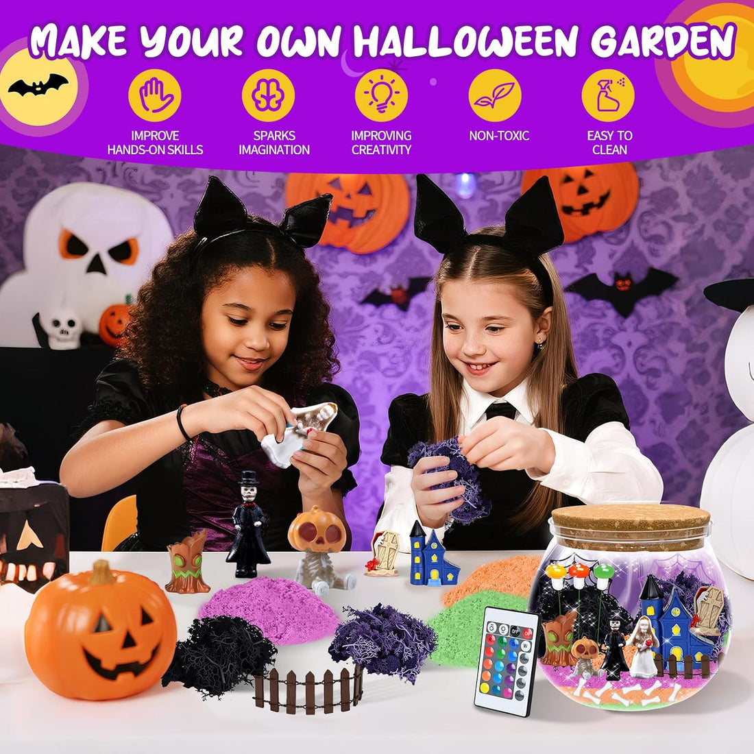 Halloween Terrarium Crafts Kit for Kids