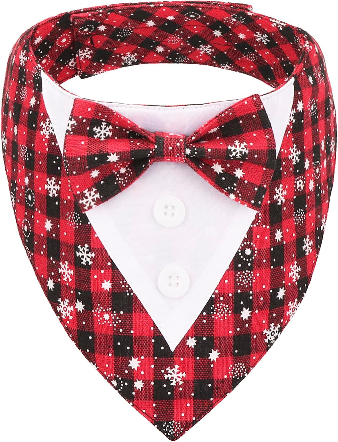 ADOGGYGO Birthday Dog Bandana with Bowtie, Blue Boy Dog Tuxedo