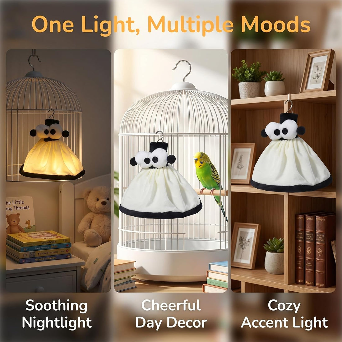 Bird Cage Light - Bird Cage Lighting | Blue Light Lamp