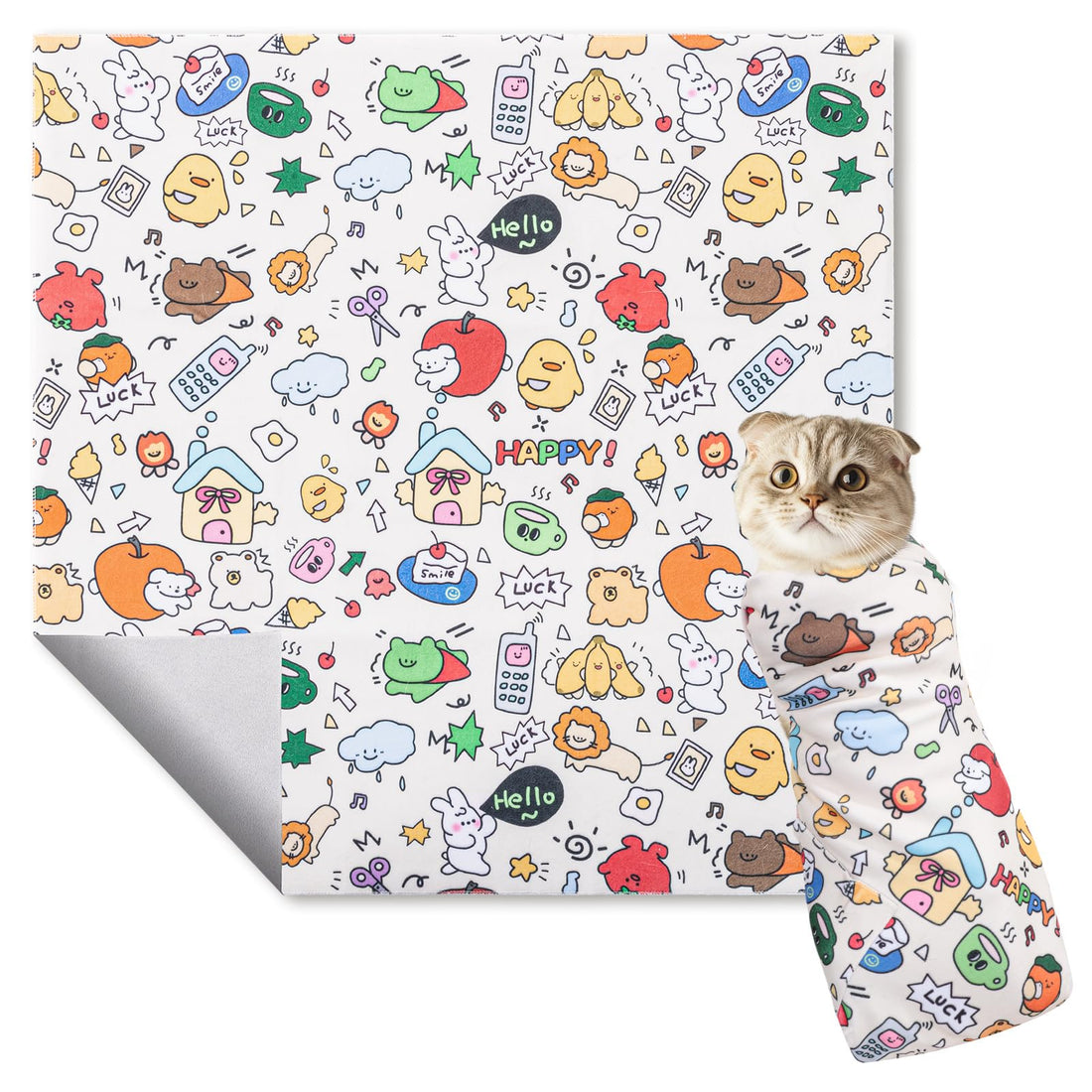ondware 27.6In Self-Adhesive Cat Grooming Wrap