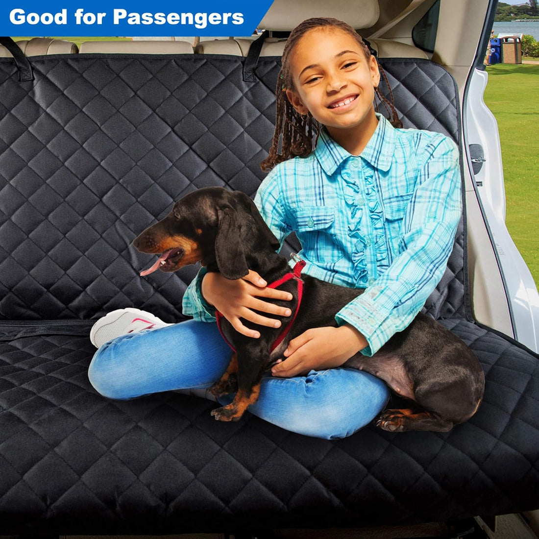 VIEWPETS Bench Car Seat Cover Protector - Waterproof
