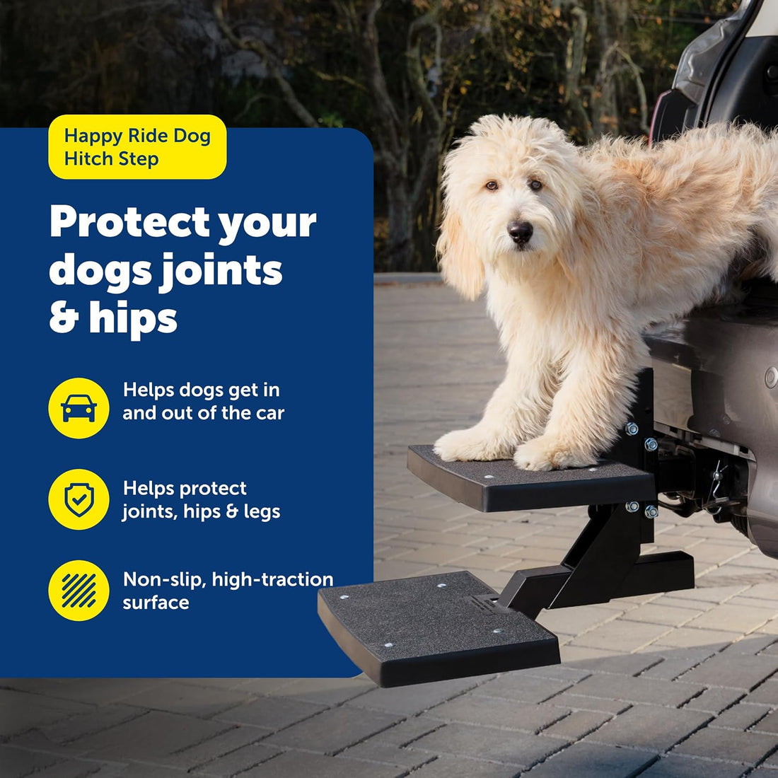 PetSafe Happy Ride PupSTEP HitchStep Dog Stairs