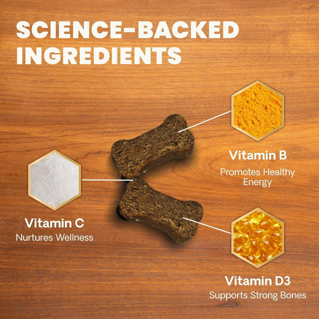 VetriScience 27+ Active Health Chewable Tablets for Dogs, Duck