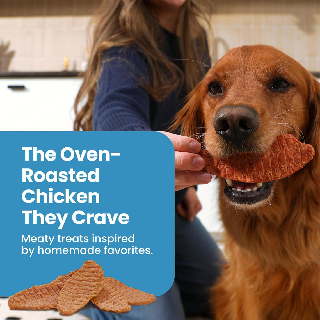 Blue Buffalo Nudges Chicken Jerky Cuts Natural Dog Treats
