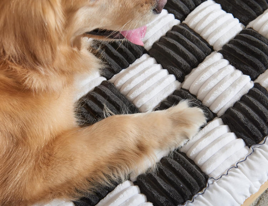 Checkered Couch Cover, Couch Covers For Dogs Washable Non-Slip