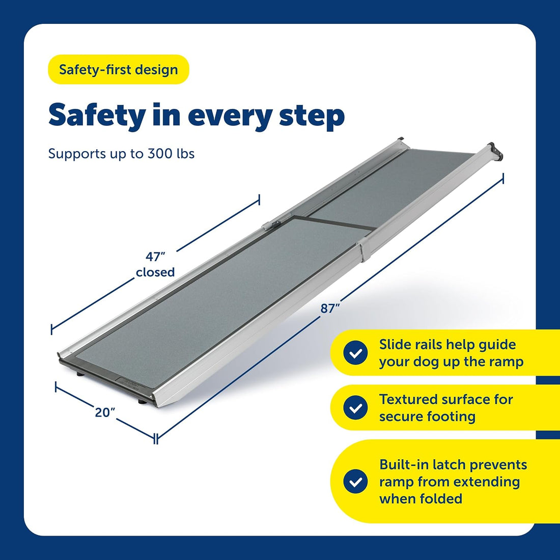 PetSafe Happy Ride Extra Long Telescoping Dog Ramp
