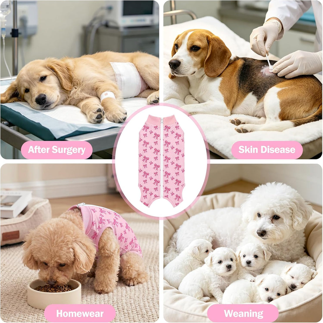 Recovery Suit for Dogs Surgery Recovery Suit Dog Onesie for Surgery