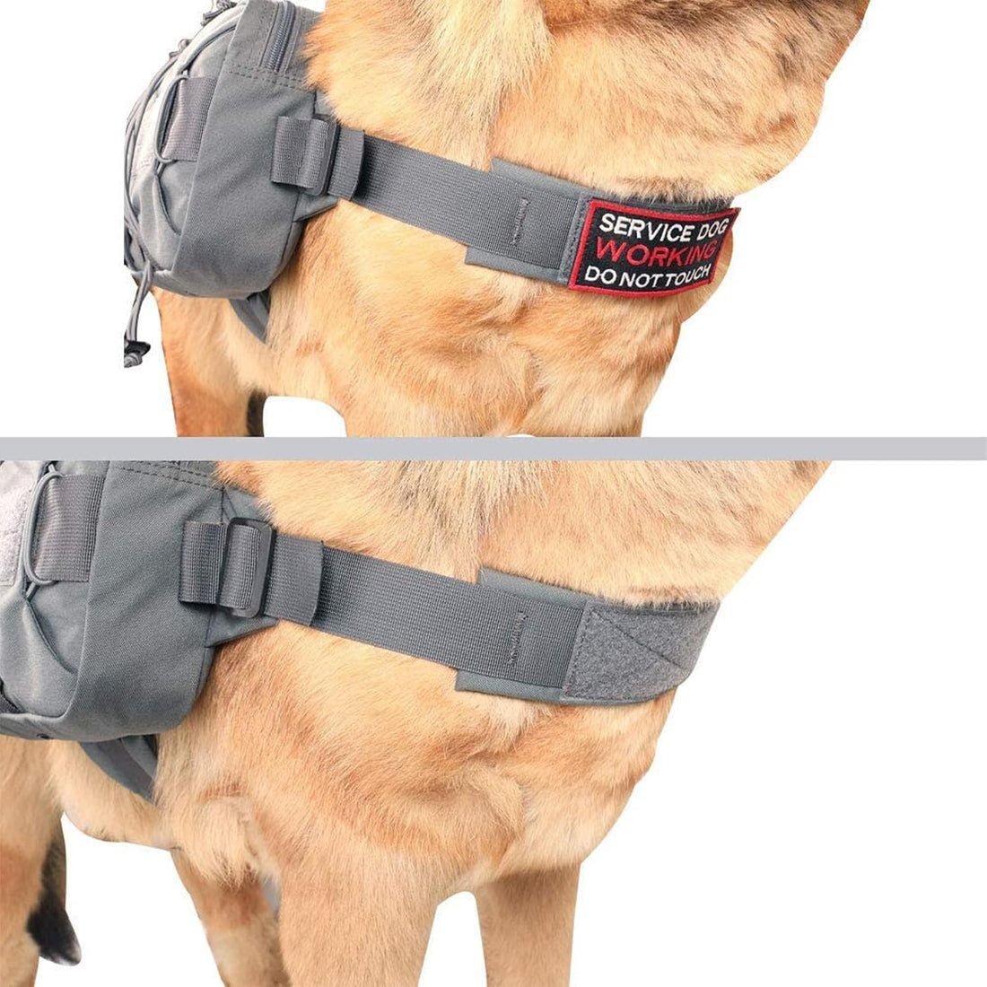 EXCELLENT ELITE SPANKER Nylon Dog Backpack with 2 Side Pockets