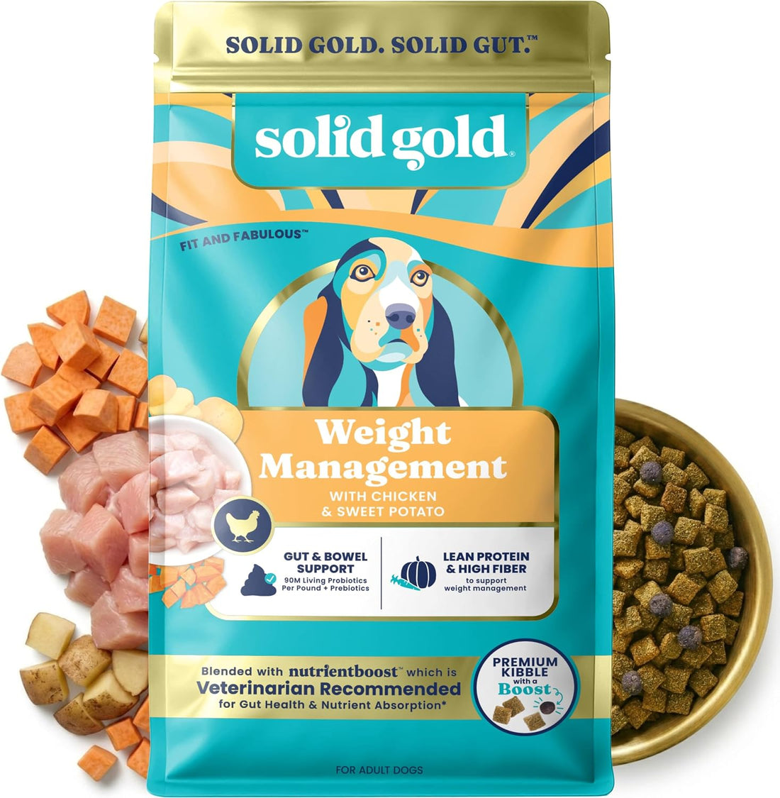 Solid Gold Small Breed Chicken Dry Dog Food, Grain Free