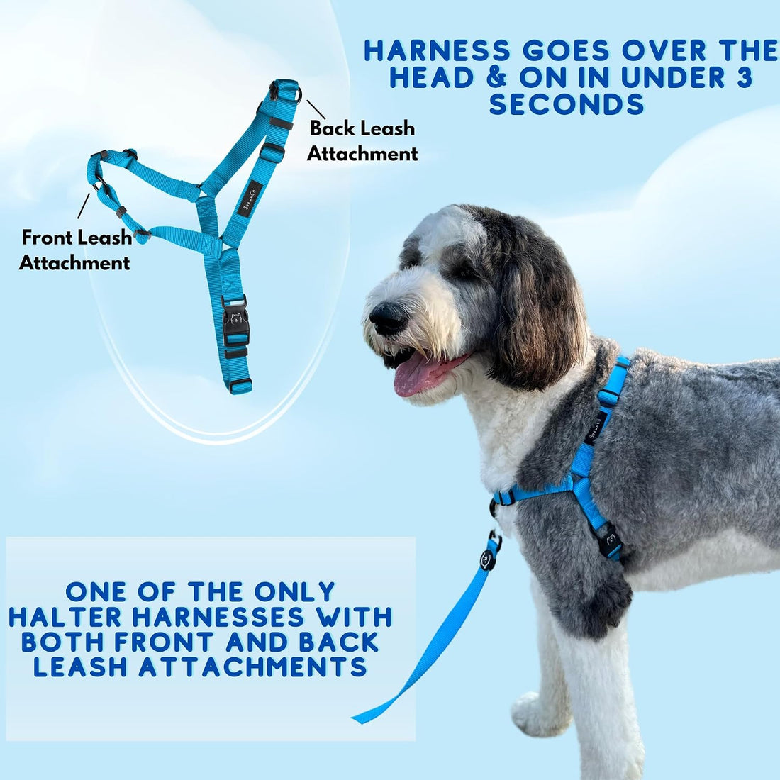 ShawnCo Dream Walk No-Pull Dog Harness