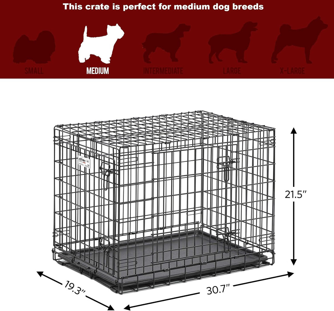 MidWest Homes for Pets Ultima Pro Heavy-Duty 30-Inch Dog Crate