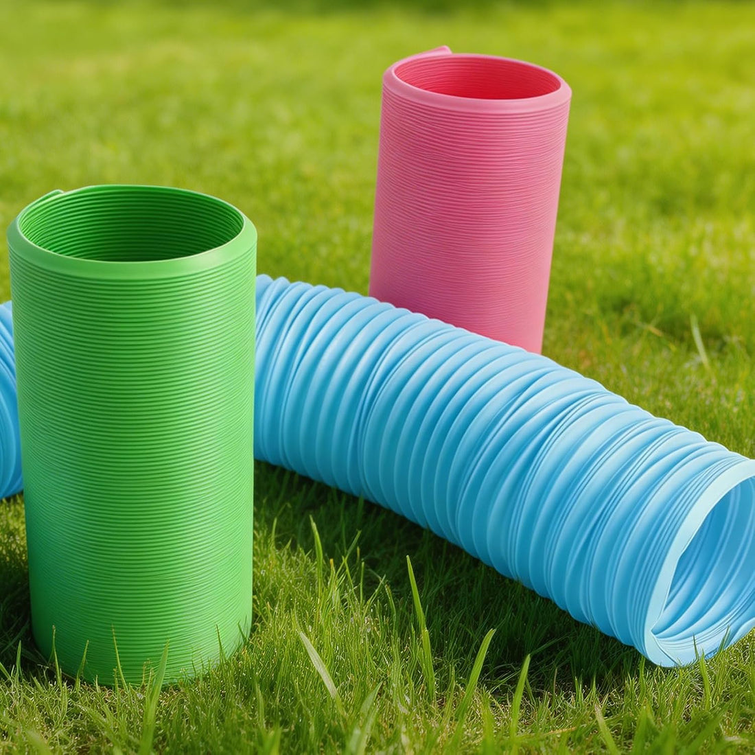 3 Packs Pet Fun Tunnels, Small Animal Tunnel