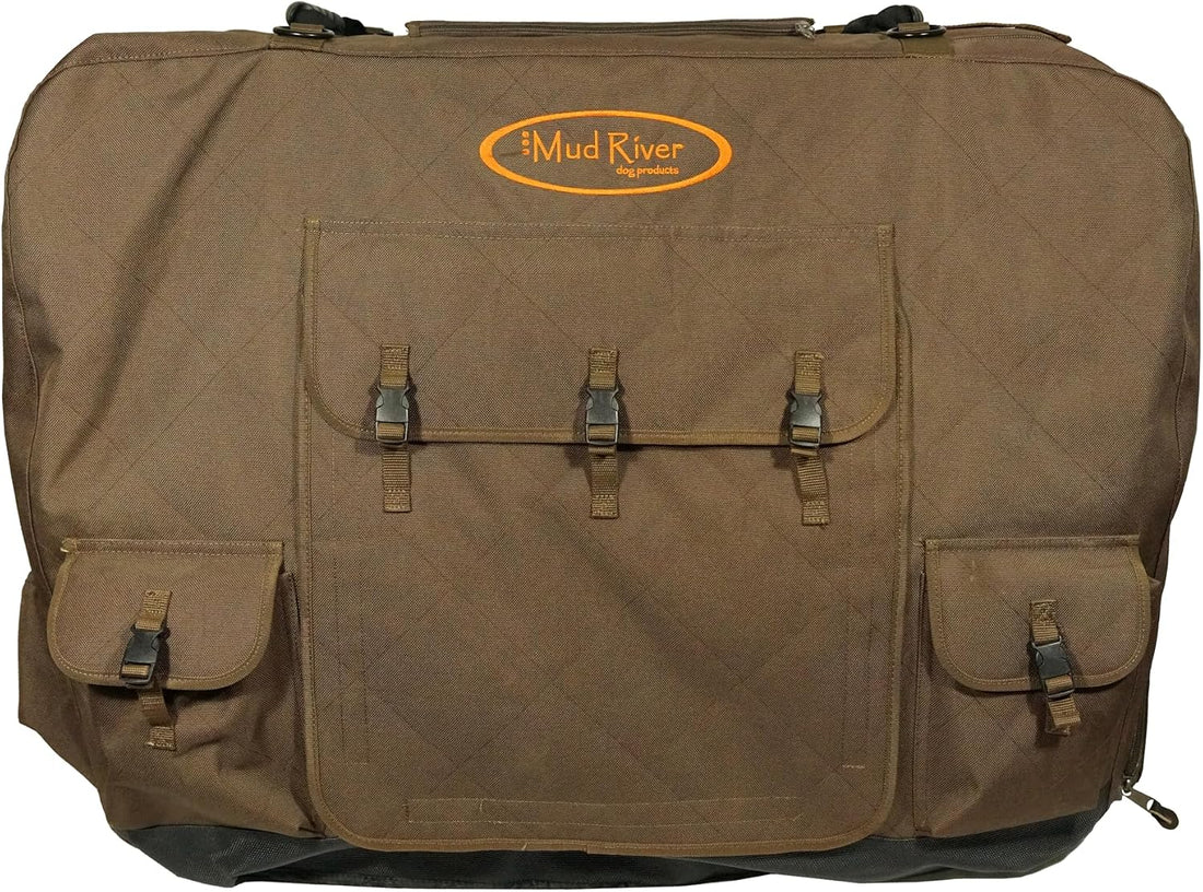 Mud River Dixie Kennel Cover, Brown, Large Standard , Large