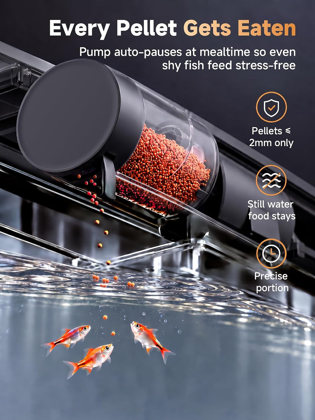 M1 5 Gallon Smart Fish Tank, App-Controlled Betta Aquarium Kit