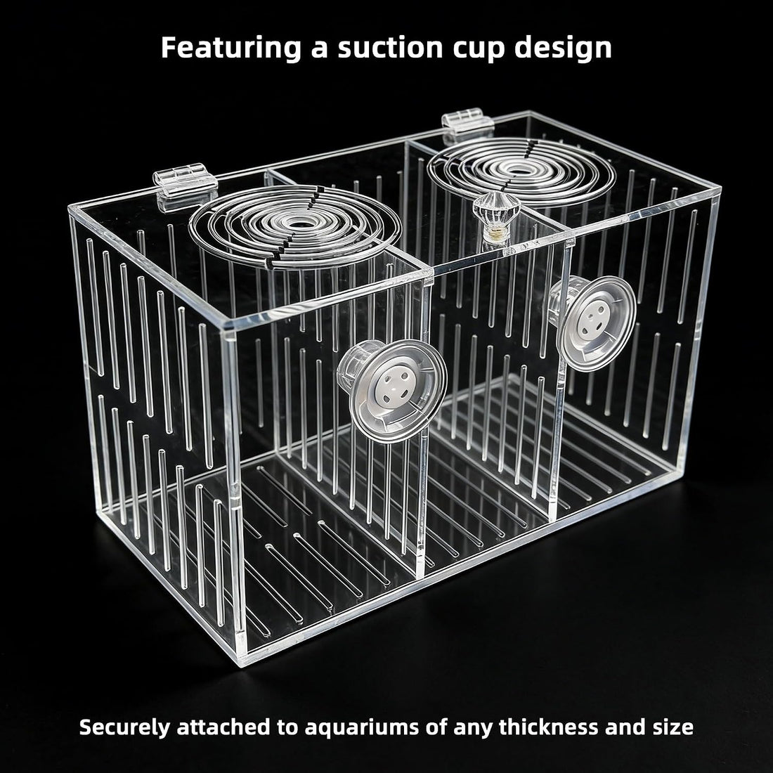 Acrylic Acclimation Box for Fish Trap Aquarium Container