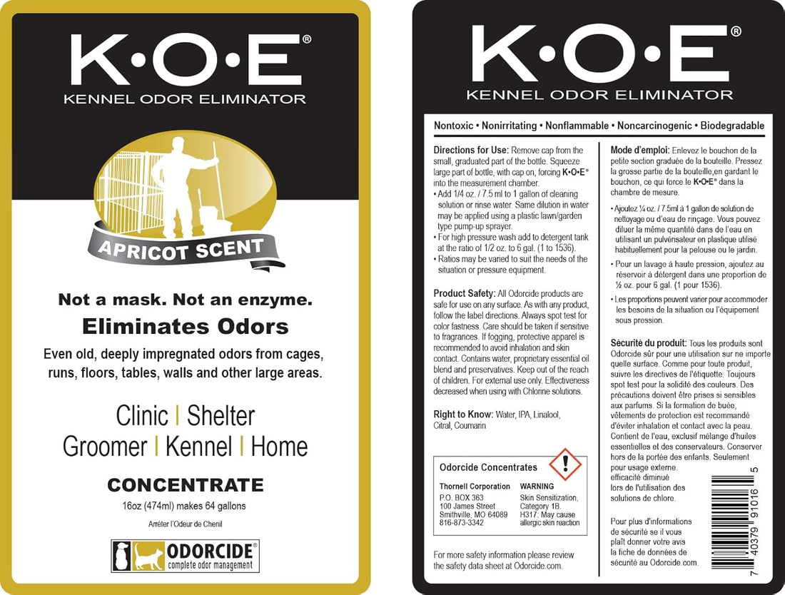 Odorcide K.O.E. Kennel Odor Eliminator