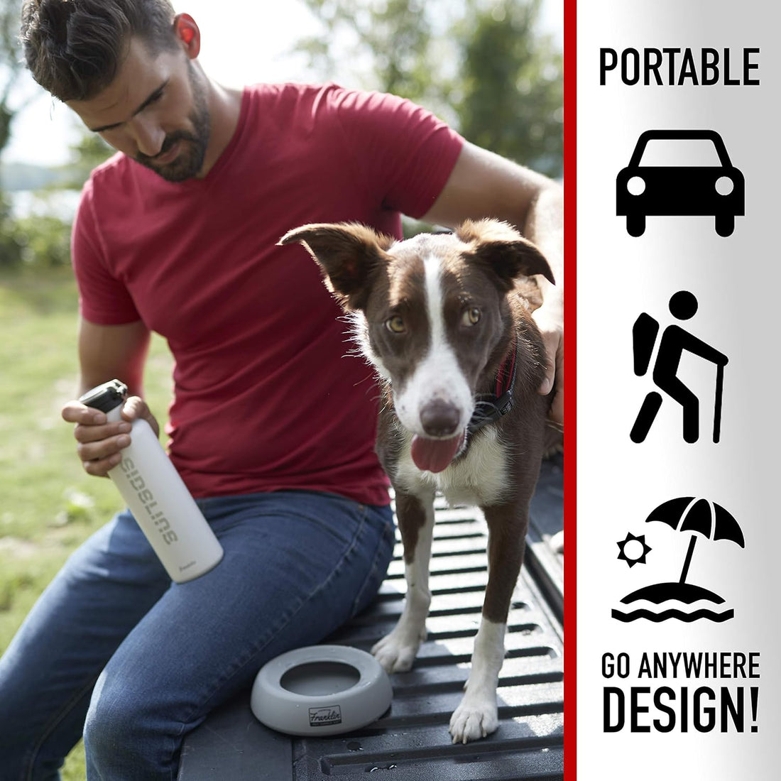 Franklin Pet Supply Co. Spill Proof Pet Bowl