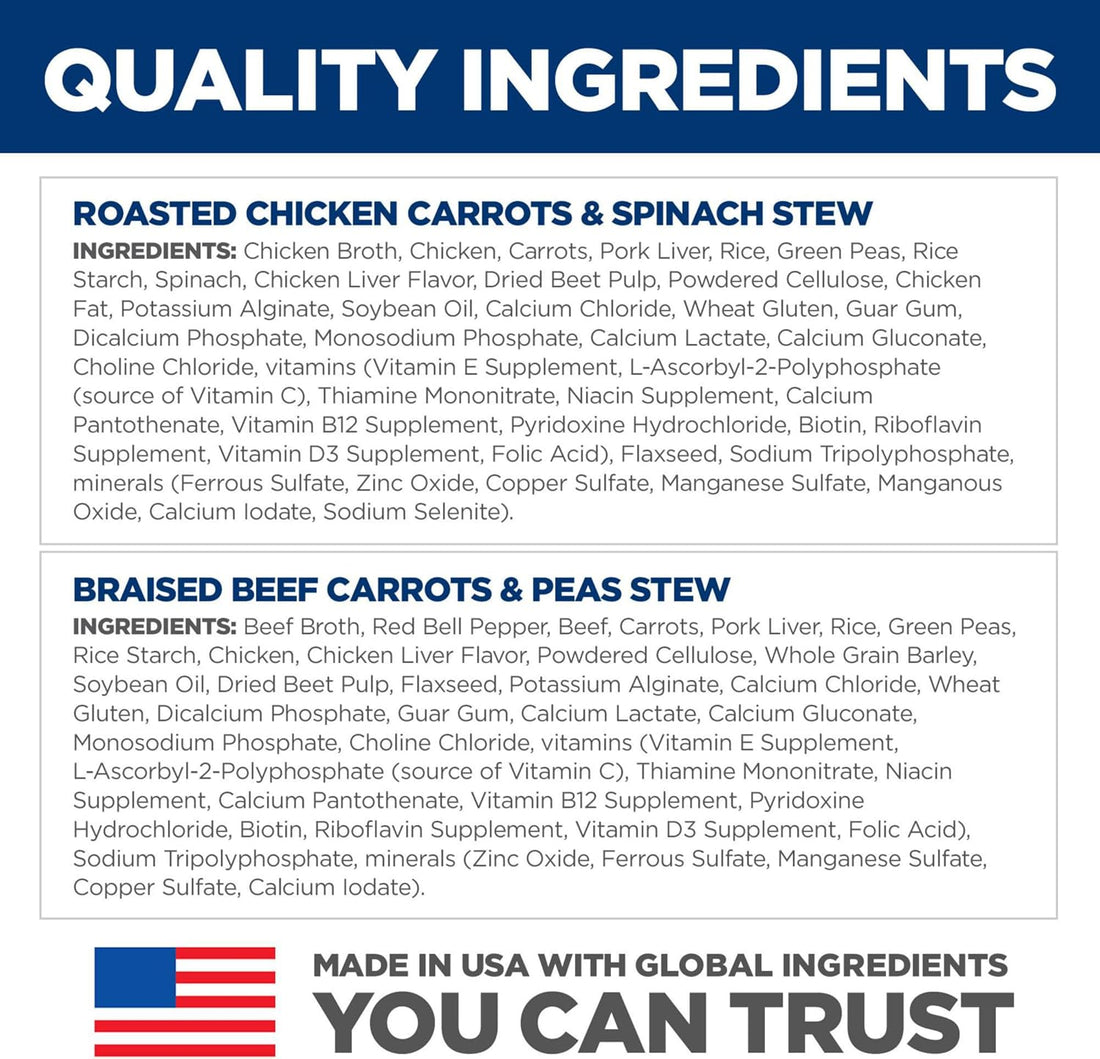 Hill's Science Diet Adult 1-6 Healthy Cuisine Wet Dog Food Variety