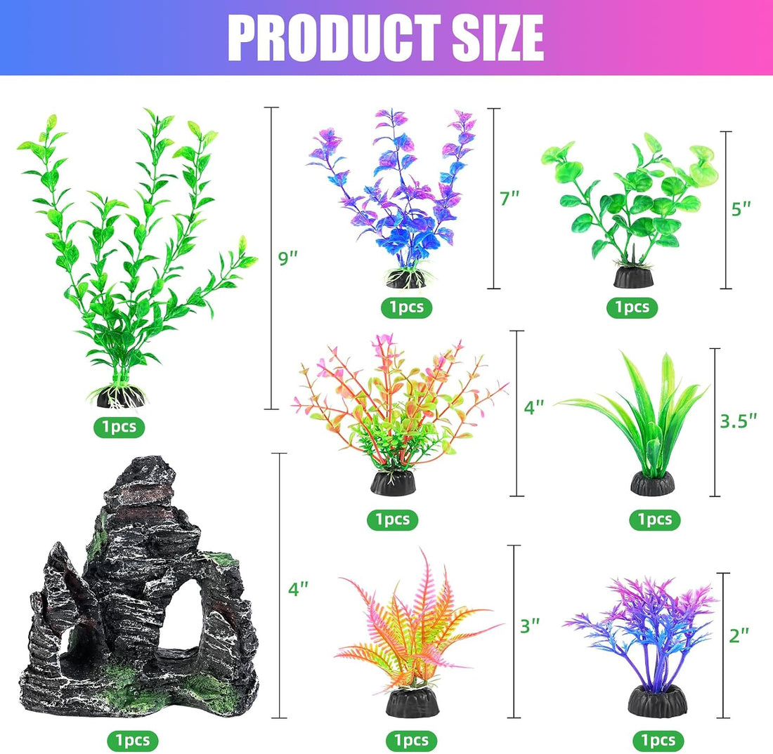 AQUANEAT Artificial Aquarium Plants
