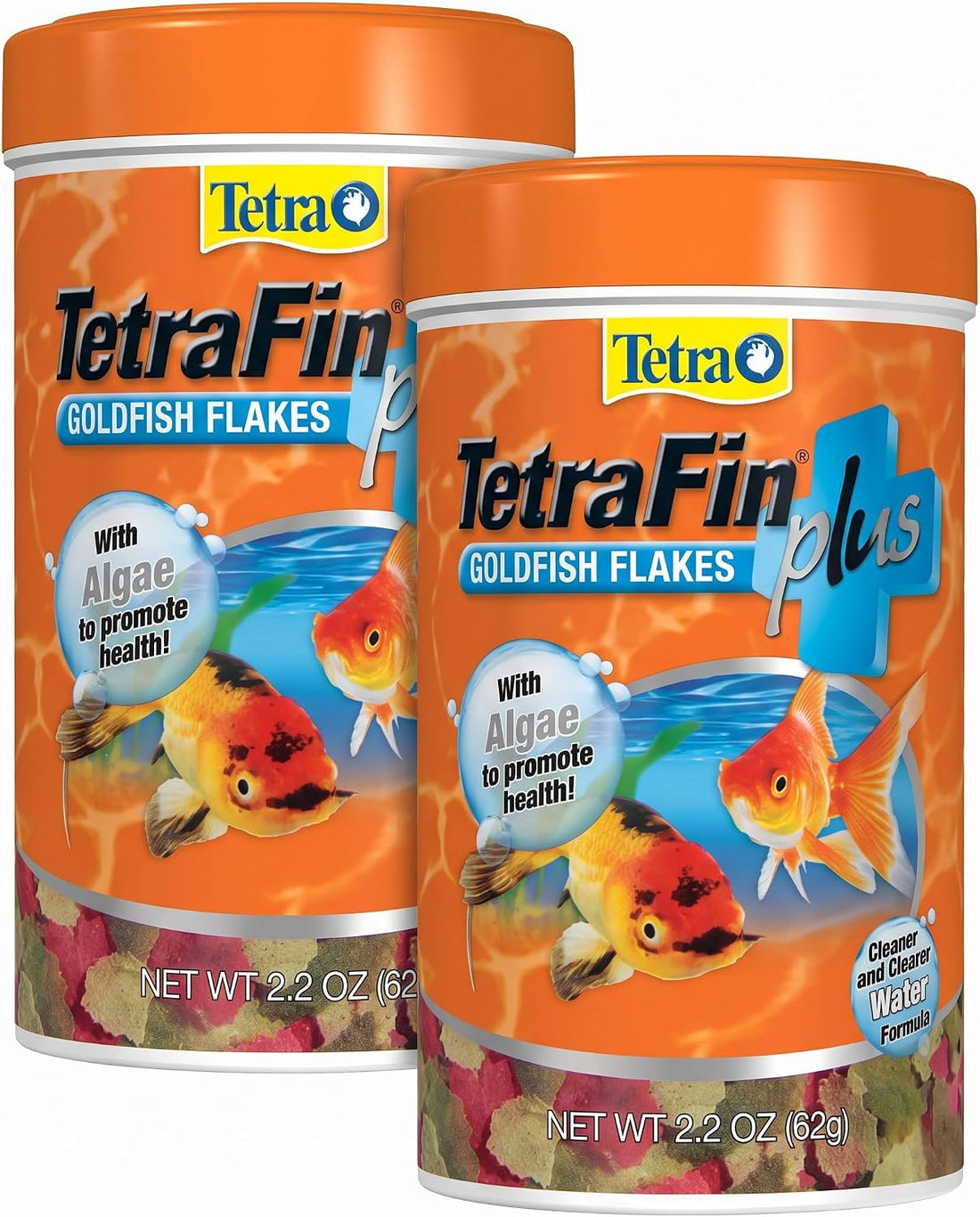 Tetra TetraFin Plus Goldfish Flakes Fish Food with Algae, 7.06 oz