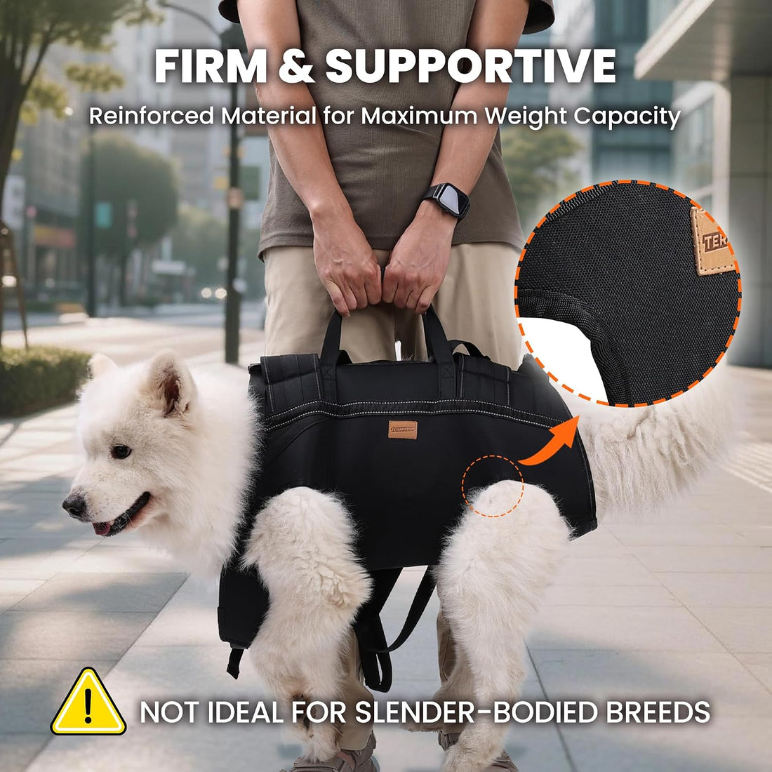 Dog Lift Harness Backpack Carrier for Large Dogs