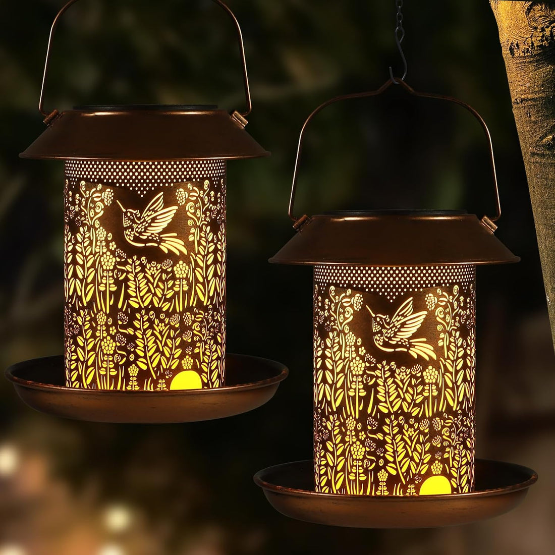 Bigfoot Bird Feeders for Outdoor Solar Lantern Outdoor Waterproof
