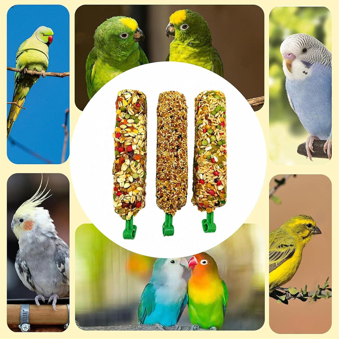 TINYFIELD Bird Treats Sticks