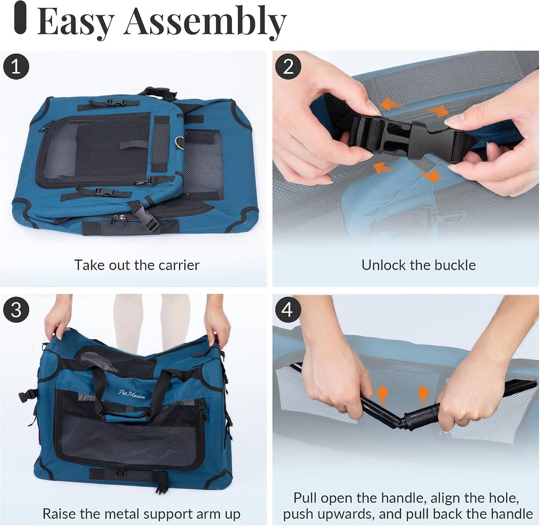 PetMasion Extra Large Cat Carrier for 2 Cats