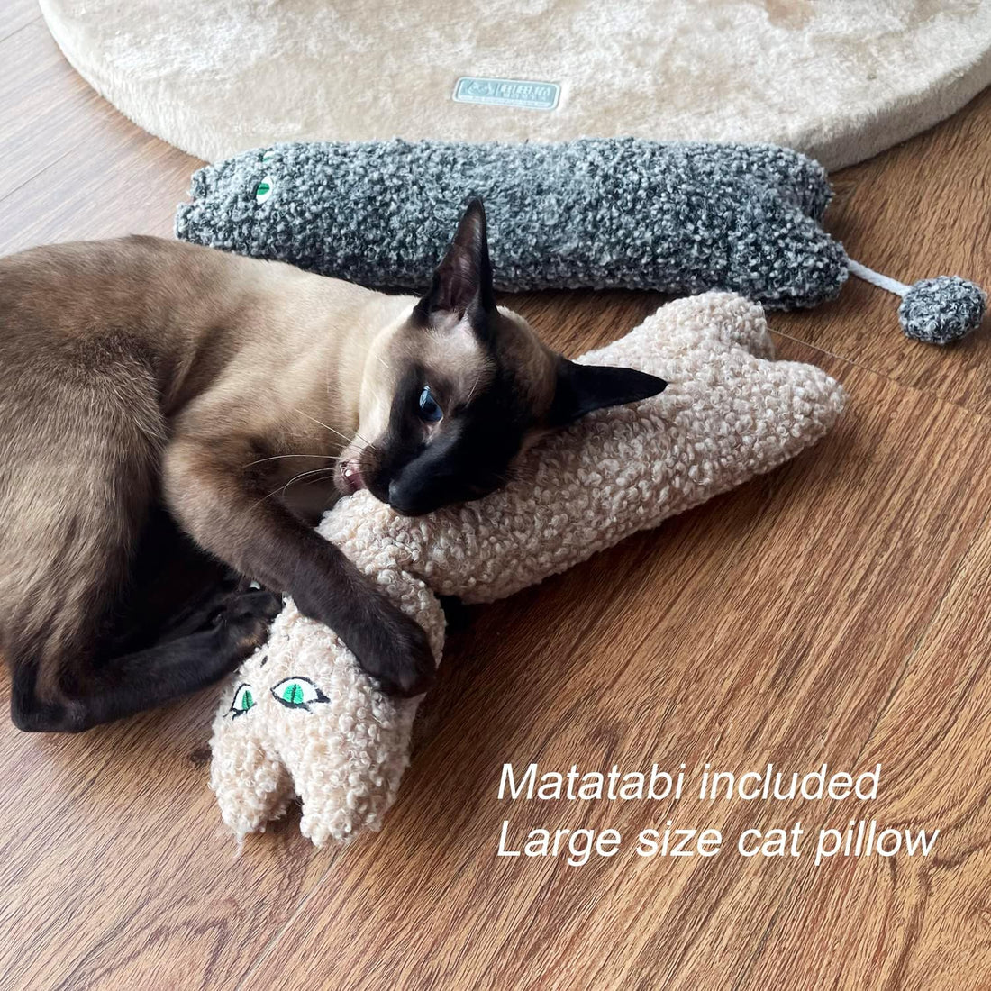 TTcat Catnip Silvervine Matatabi Pillow for Cats & Kittens,Cat Kicker