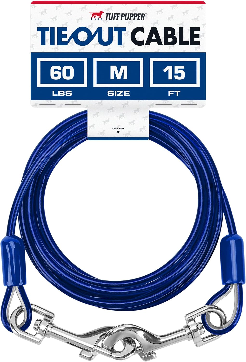 Tuff Pupper Dog Tie Out Cable