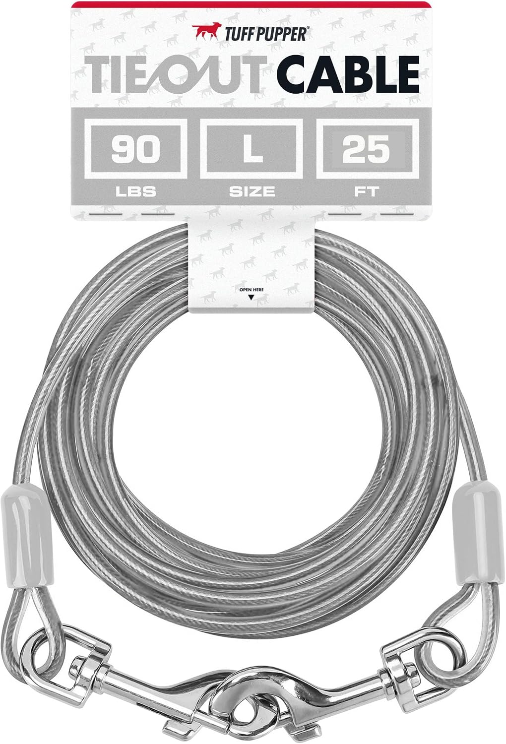 Tuff Pupper Dog Tie Out Cable
