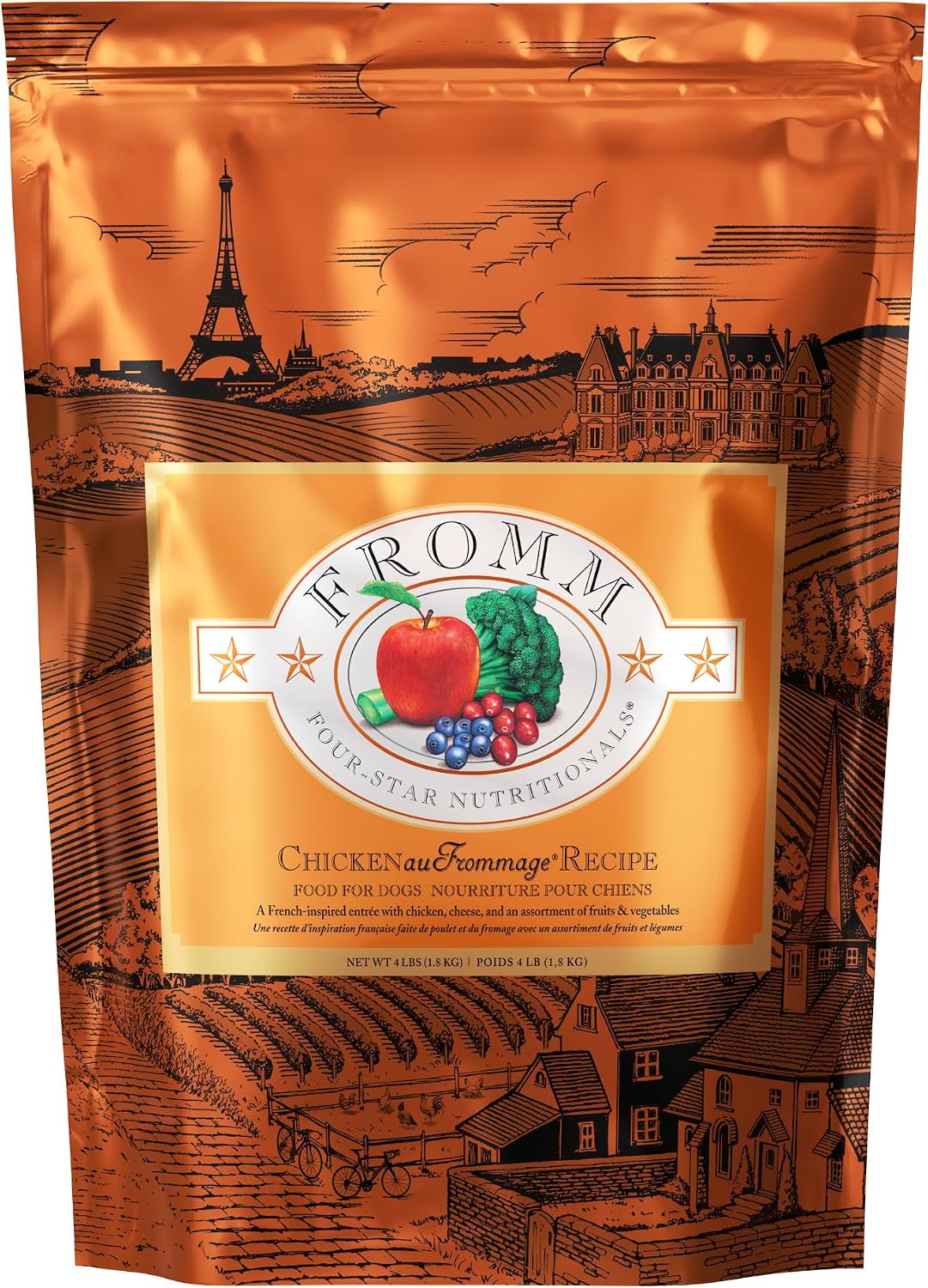 Fromm Four-Star Nutritionals Beef Frittata Veg Dog Food