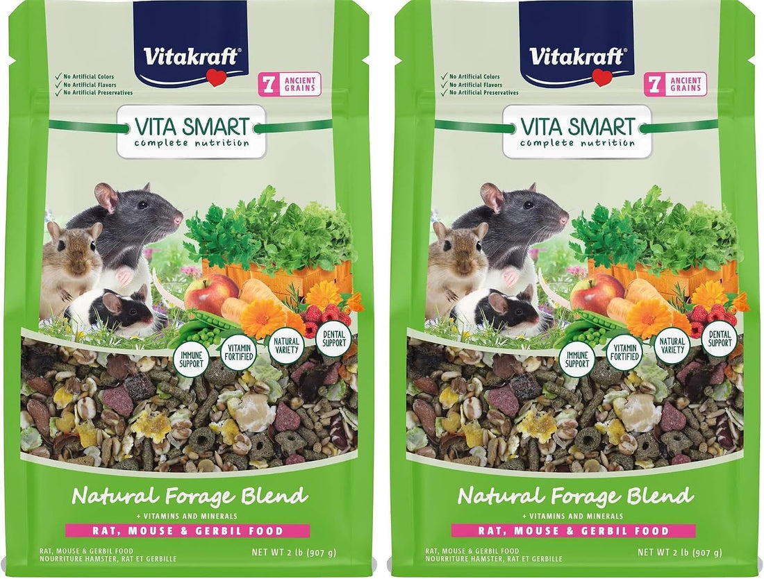 Vitakraft Vita Smart Rat, Mouse & Gerbil Food 2 lb.