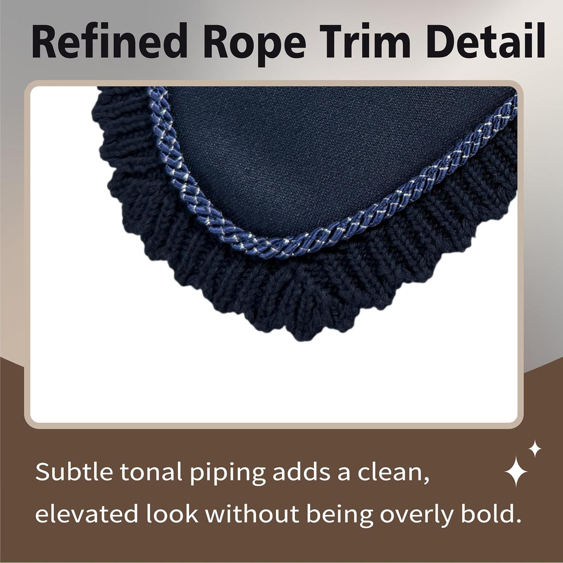 EQUINEWAVE Horse Fly Bonnet, Breathable Crochet Ear Bonnet