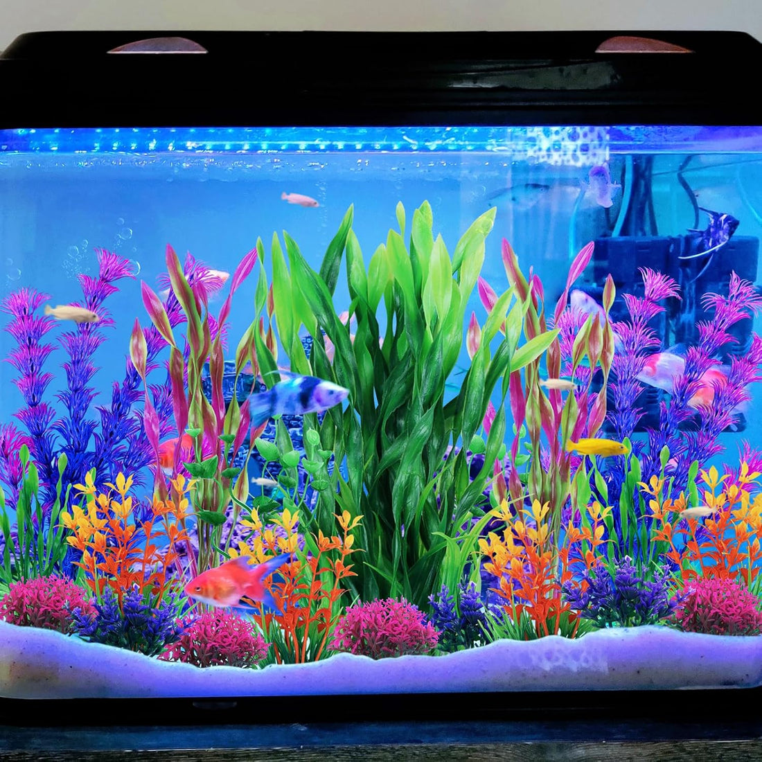 QUOZUO Fish Tank Decorations Plants