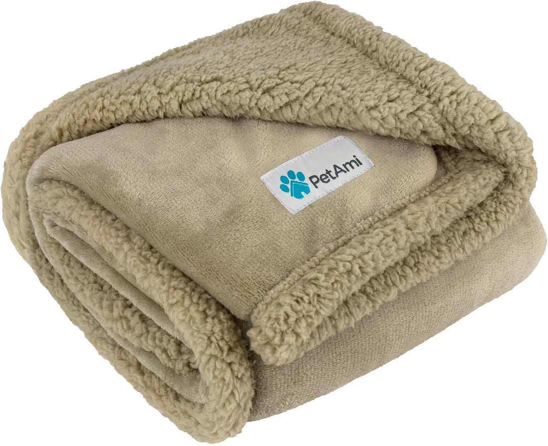 PetAmi Dog Blanket for Large Medium Pets Cats, 80x60 Twin XL