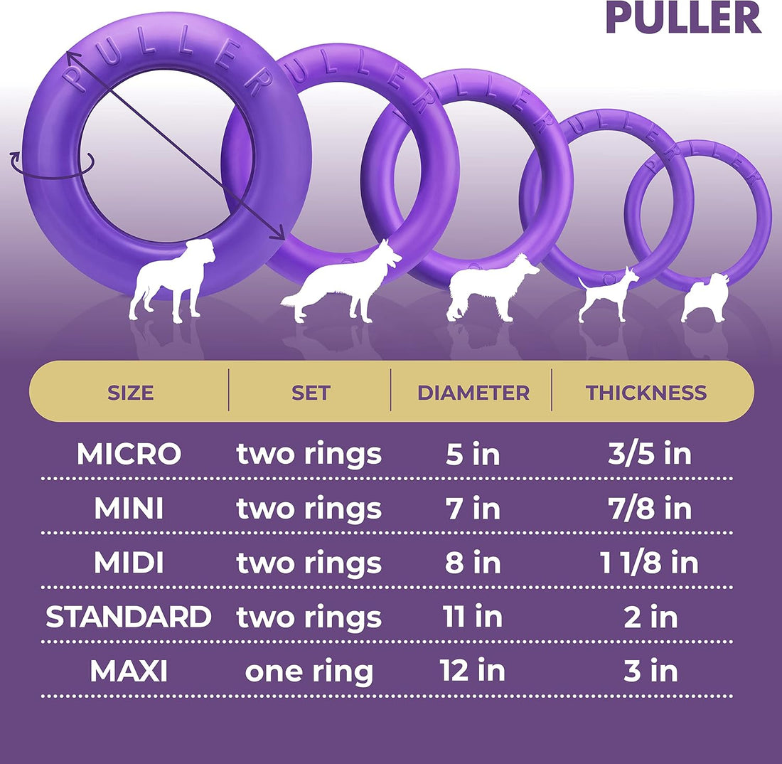 Puller Outdoor Dog Ring Toys